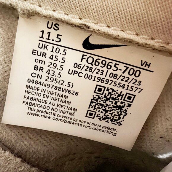 Nike Dunk Low Mens Size 11.5 QS CO.JP Reverse Curry FQ6965-700 - Picture 8 of 8